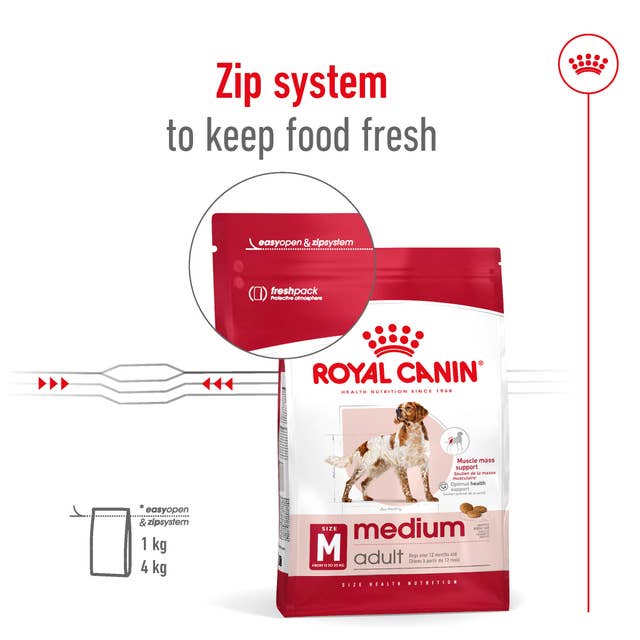 غذای خشک سگ مدیوم ادالت رویال کنین - Royal Canin Medium Adult