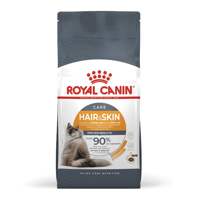 خرید غذای خشک گربه هیرانداسکین رویال کنین - RoyalCanin Hair&Skin